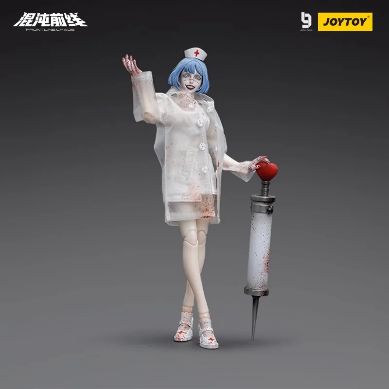 Original LEVEL9 FRONTLINE CHAOS DR.WHITE NO.77 LEVEL NINE 1/12 16cm Authentic Collection Model Character Action Toy