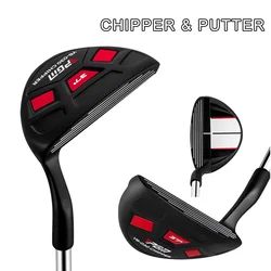 Golf Chipper Putters pour droitiers pour hommes et femmes, 37 cales de golf de Louvain, directivité contrôlable avec lignes de visée