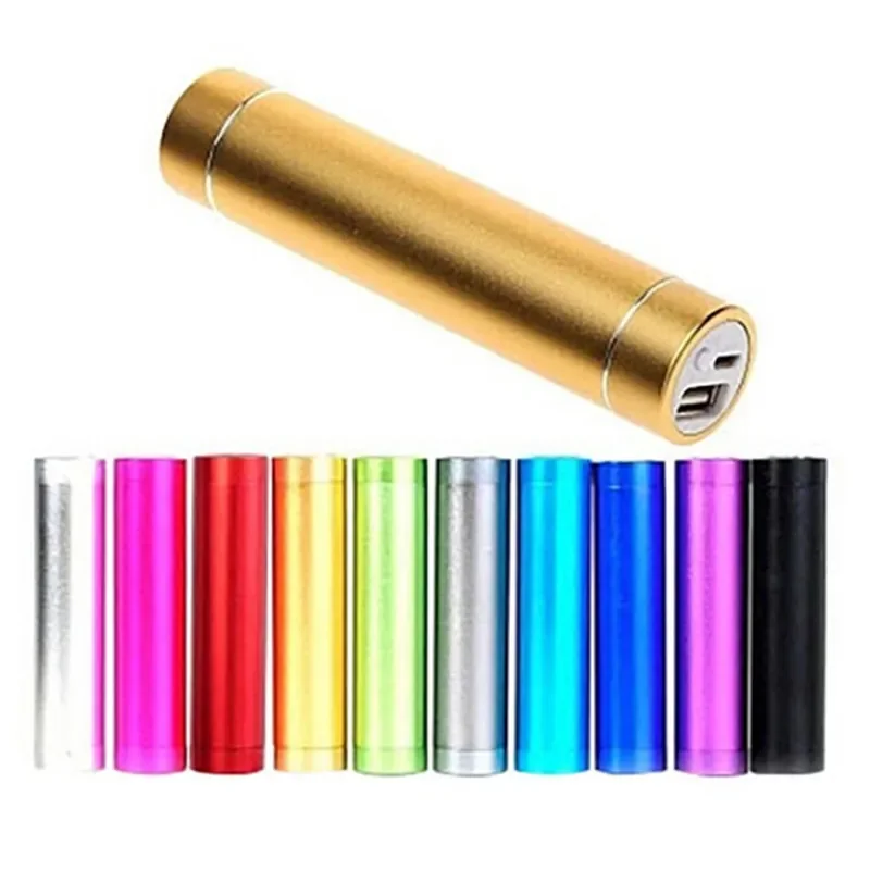 Portable External USB Power Bank Box 2600mAh 18650 Battery Box DIY USB Mobile Phone Power Bank Charger