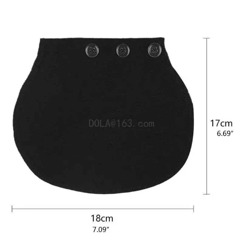 Adjustable Elastic Pants Belt Extension Buckle Button Lengthening Extended for Pregnancy Pregnant Women Supplies