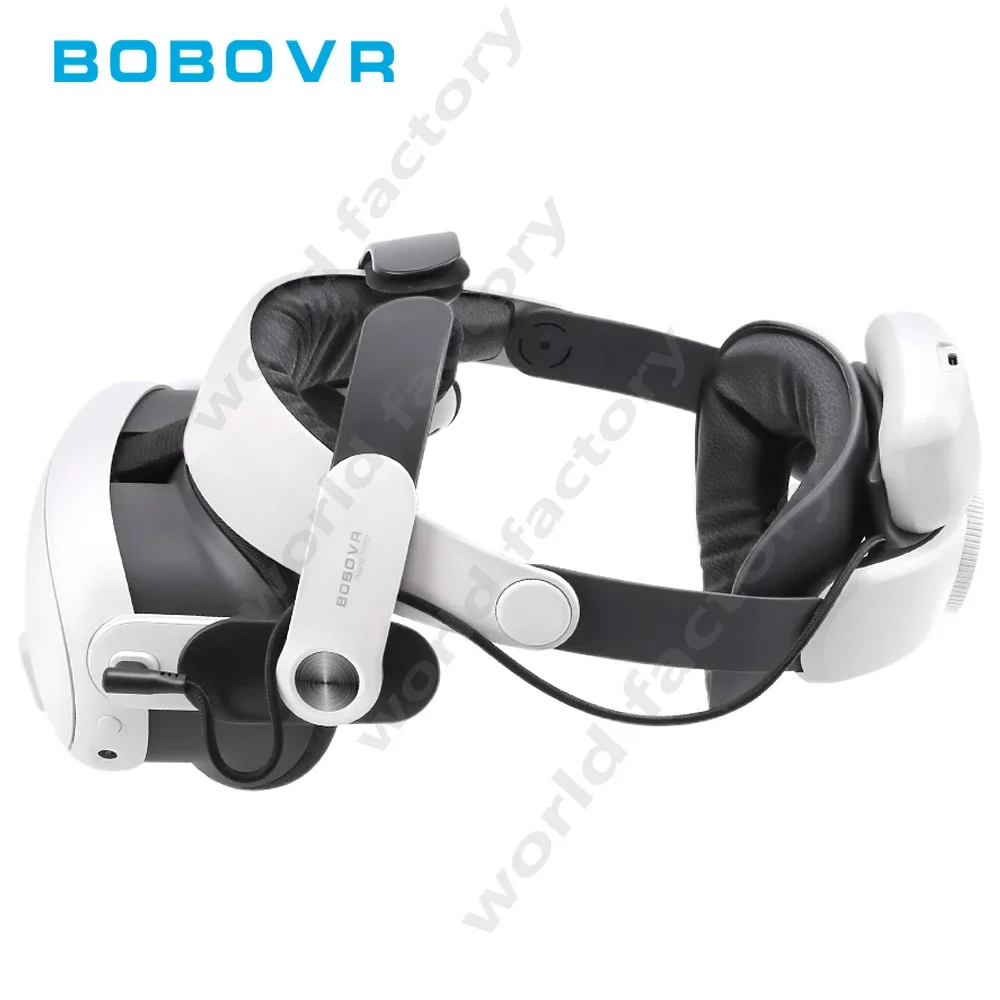 BOBOVR M3 Pro Head Strap Compatible with Meta Quest 3 Magnetic Battery Pack Elite Replacement Strap for Quest3 VR Accessories