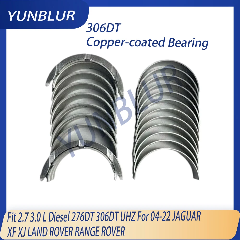 STD Engine Parts Copper-coated Bearing Set Fit 2.7 3.0 L Diesel 276DT 306DT UHZ For 04-22 JAGUAR XF XJ LAND ROVER RANGE ROVER