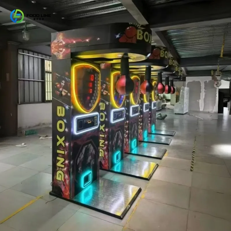 Customized Factory Manufacturer Coin Boxing Game Console Fit Arcade Gym Restaurant Home Carnival Entertainment Club