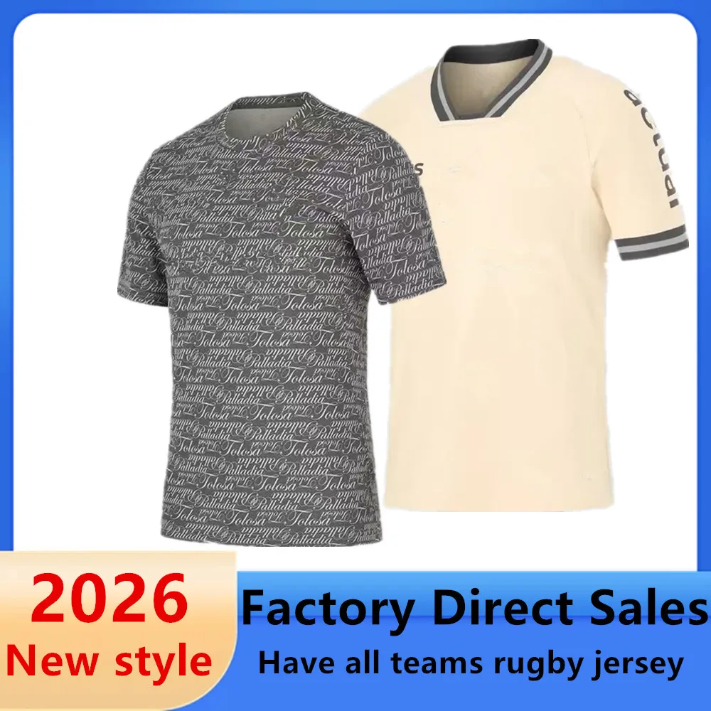 

New style 2026 2027 rugby jersey Casual sports short-sleeve rugby shirt