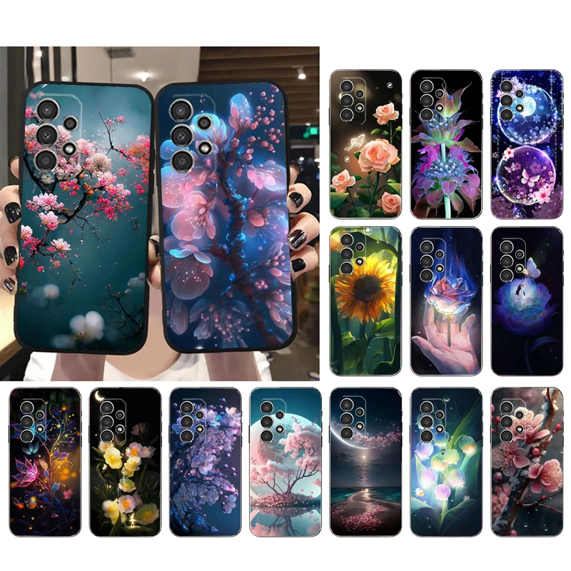 Amazing Flower Tree Phone Case for Samsung Galaxy A15 A35 A55 A52 A53 A54 A33 A34 A25 A05S A16 A14 A05 A13 M15 M55 M35