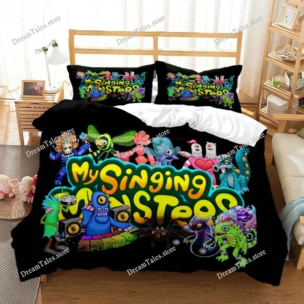 

Game My Singing Monsters Cartoon All Season Duvet Cover,Bedding Set Soft Quilt Cover And Pillowcases Single_Double_Queen_King029