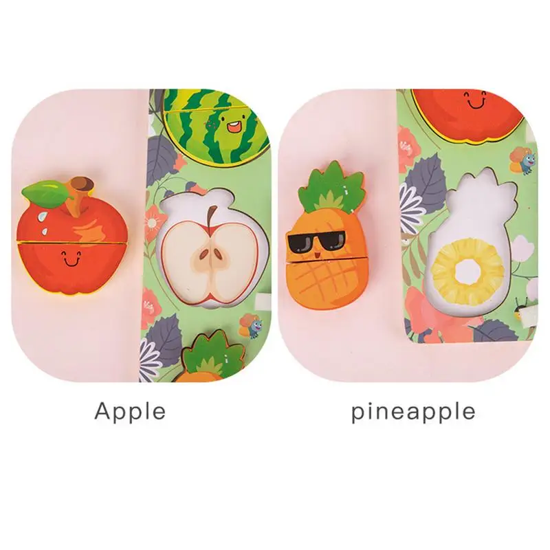 Play Kitchen Accessories Play Food Set With 18PCS Hand-Painted Wooden Pieces Pretend Play Food Sets As Educational Toy For