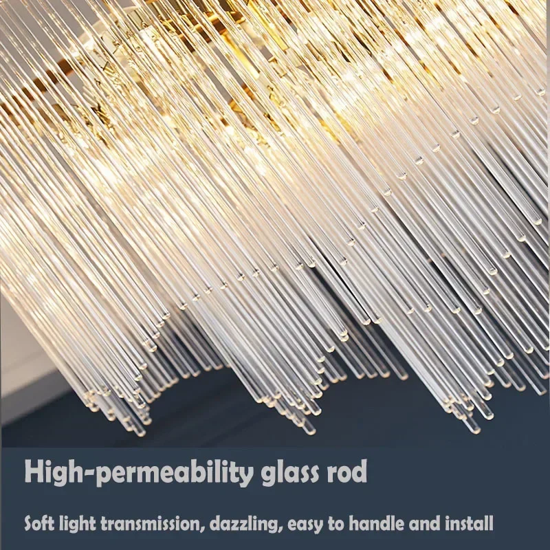 

Suitable For Bedroom Modern Crystal Pendant Lamps Chandelier Living Room Dining Room E14 Bulb Golden Crystal Chandelier Lighting