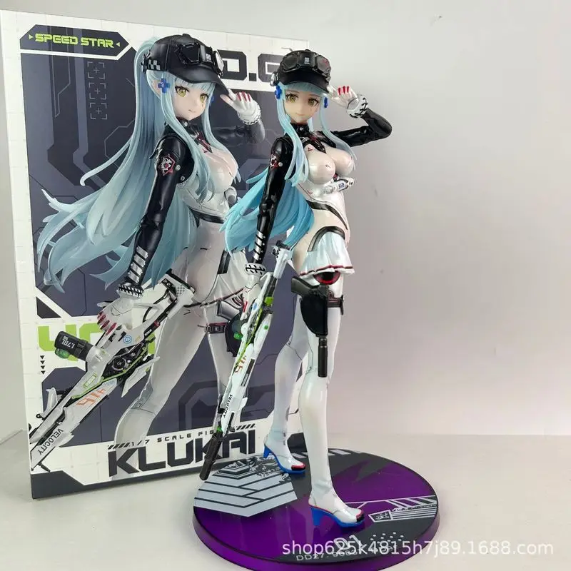 

Новая фигурка Keloke Speed Star Girls Frontline HK416 Mecha Girl, полностью окрашенная, из ПВХ, настольное украшение для фанатов аниме