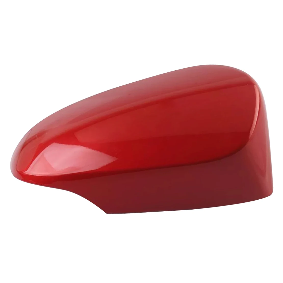 Car Right Side Rearview Wing Mirror Cap Cover Fit for Toyota Corolla 2014 2015 2016 2017 2018 Red Plastic