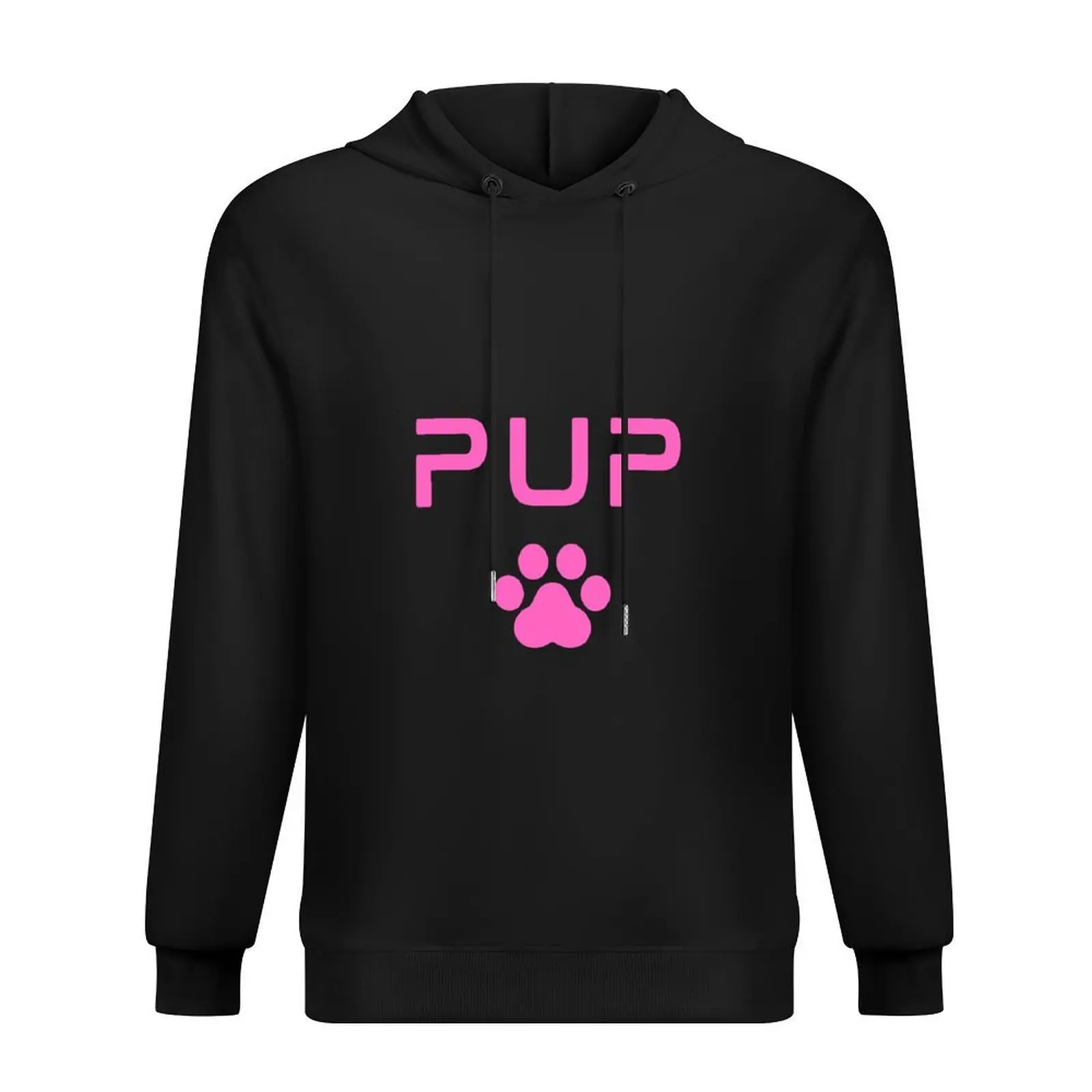 

PUP Paw Print - Pink Hoodie men's clothes men's autumn clothes winter clothes korean hoodie men