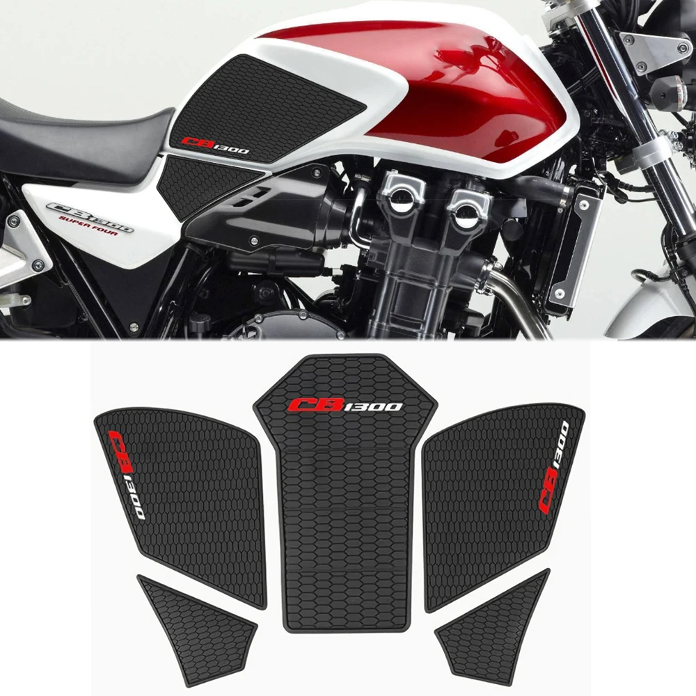 

For Honda CB 1300 CB1300SB/SF 2006-2015 Motocycle Accessories Tank Pad Protector Sticker Non-slip Tank Pad Knee Pads