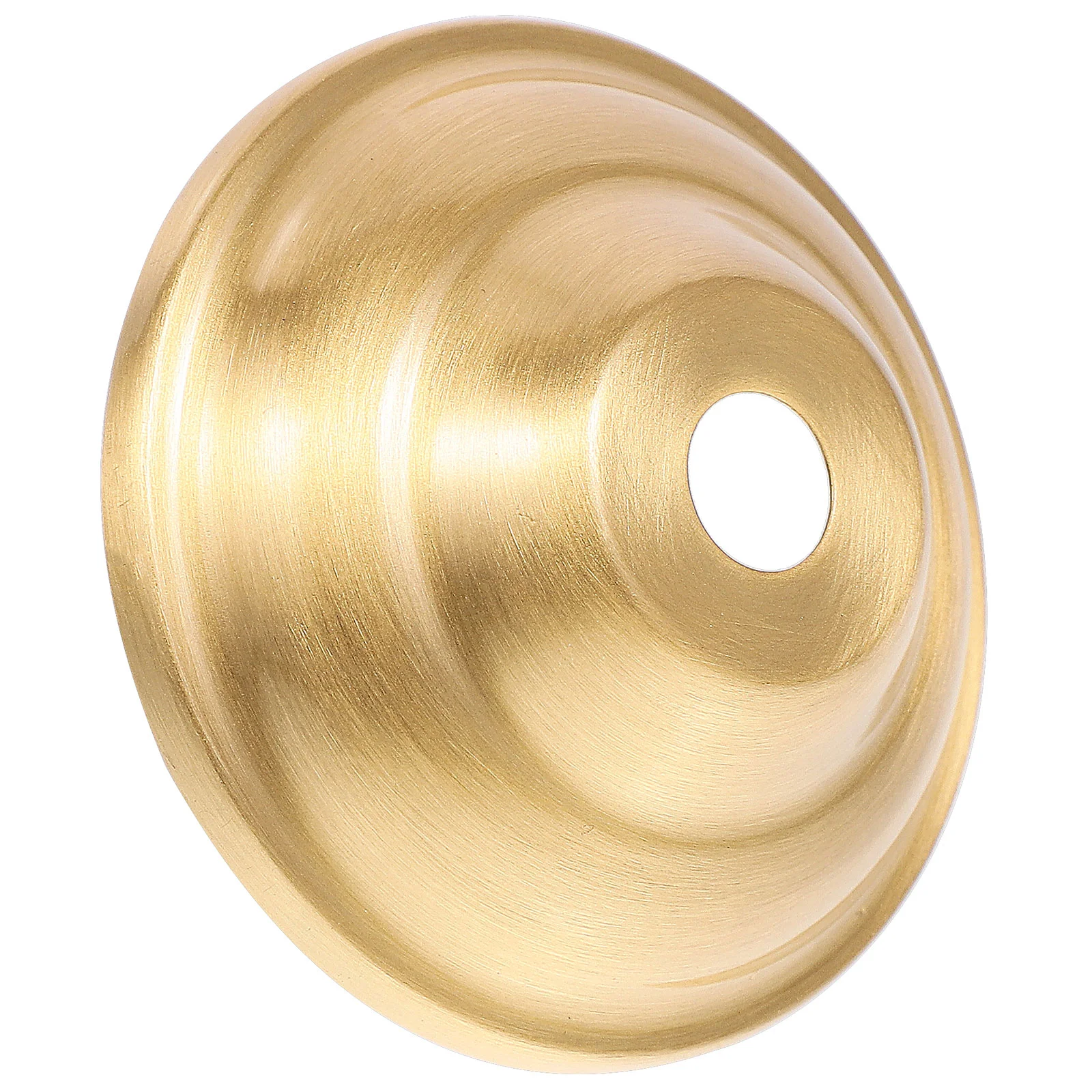 Rounded Brass Lamp Finial Holder Metal Lamp Bases Wall Ceiling Light Cups Retro Socket Cup Lampshade Finial Brass Lamp