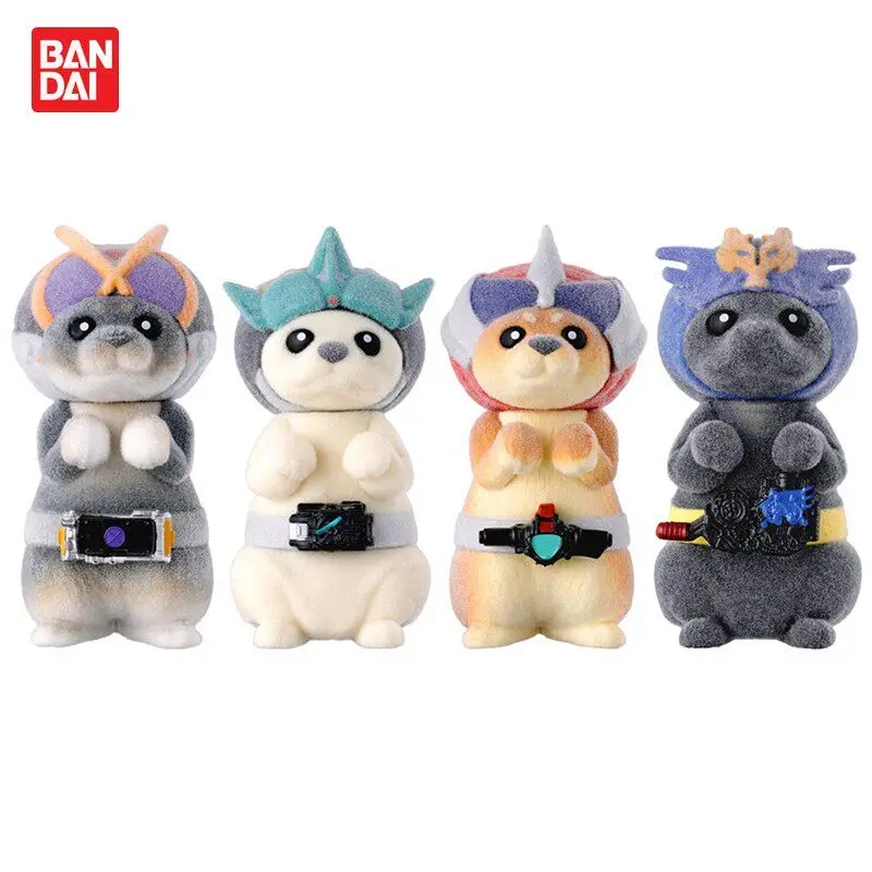 

Bandai Genuine Kamen Rider Gashapon Toys Flocking Cat Costume Styling Series 2 Gavv Build Ex-Aid Mini Figure Model Toy