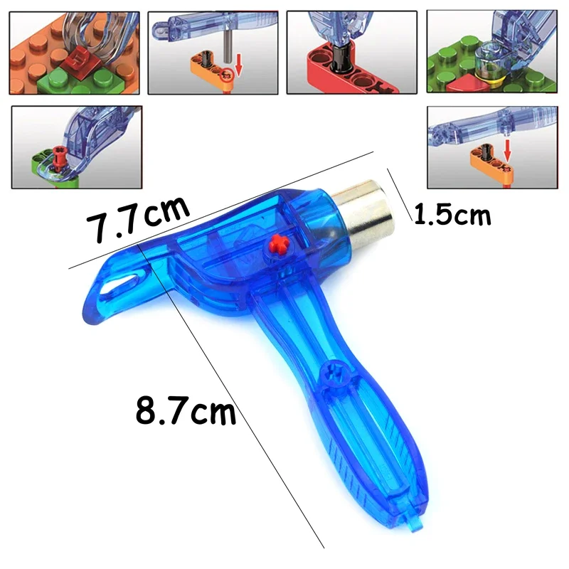 DIY assembly Brick High-tech Tool Accessories Building Block Designer Tool Technology Parts Hammer Pliers Clip remover