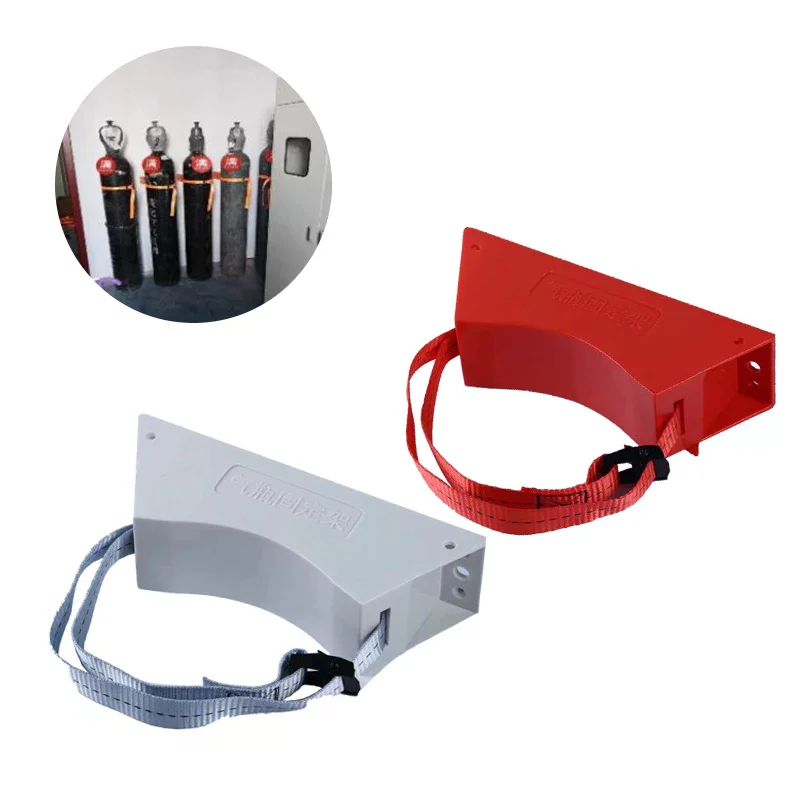 1 Piece Wall-Mounted Propane Bracket For RVs Motorhome Cylinder Bracket Gas Tank Wall Holder For Hydrogen And Oxygen Cylinder