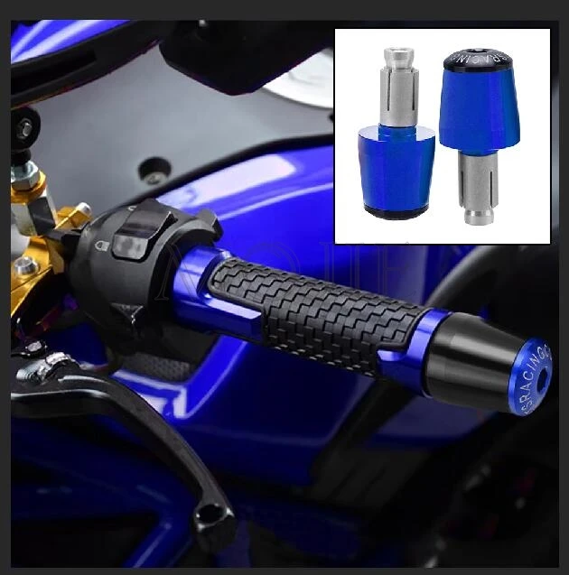 22mm Motorcycle Handlebar Grips End Handle Bar Cap End Plug For YAMAHA FZ6 FAZER FAZER600 FZ6S FZ6N FZ6S2 FZ6R S2 SJ6S FZ600