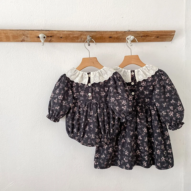 2026 Neuer Frühlings-Baby-Strampler für Mädchen 0-24M Langarm Baumwolle Bedruckt Koreanischer Stil Kletter-Strampler Süße Babykleidung – Detail 4