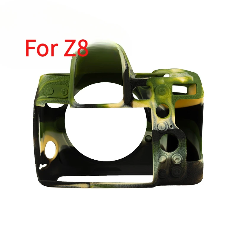 Camera Protective Cover for Nikon Z8 Litchi Pattern Silicone Case Protective Shell Body Protection Accessories