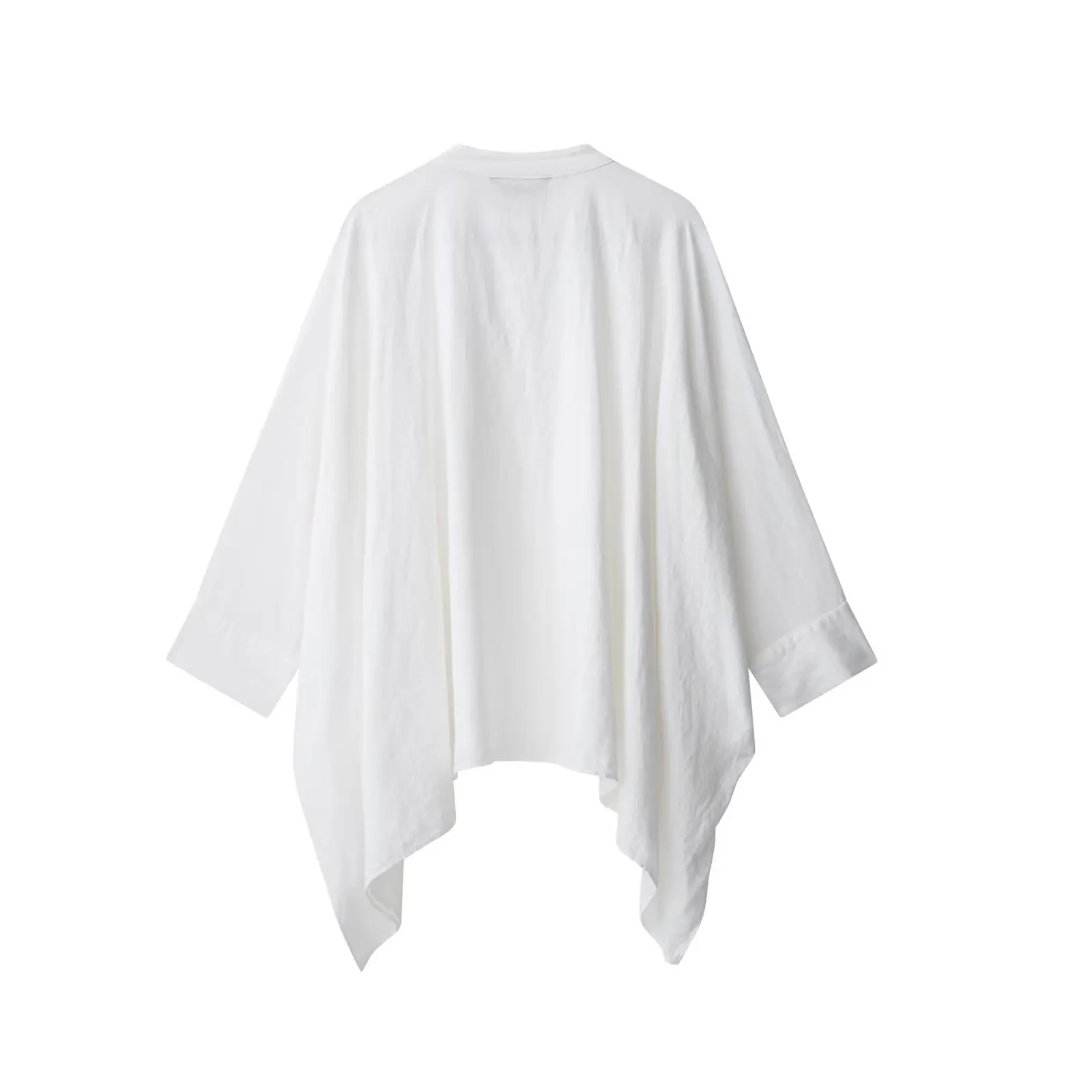 2 pièces 2025 nouveau Style de rue femmes tenue décontracté taille élastique ensemble short et haut ample Style Cape chemise hauts ensembles pour les femmes