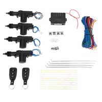 Car Lock Door Remote Control Keyless Entry System Locking Kit With 4 Door Lock Actuator Universal 12V Replacement