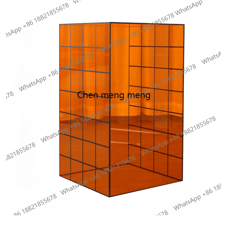 

Stainless steel display table Klein blue, shoe and bag display cabinet Nakajima flowing water H