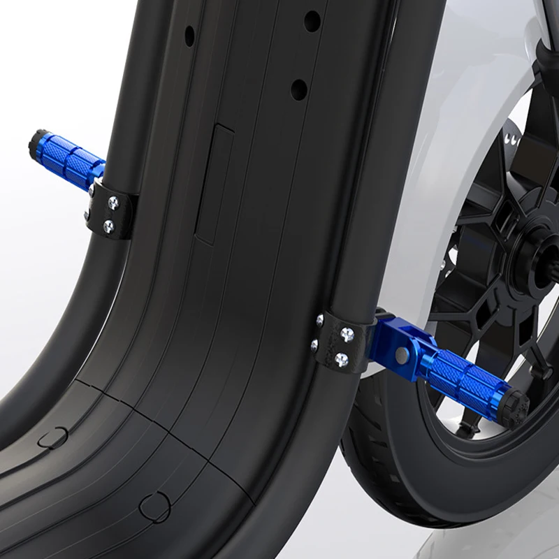 30-35mm Motorcycle Pedals Foot Electric Motor Foldable Pedal Pegs Child Pedal Folding Pedal For Scooter And Electric Motorcycle