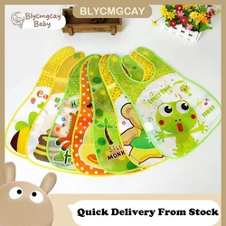 Newborn Baby Bib Removable Waterproof Saliva Stereo Children Baby Feeding Cartoon EVA Bibs