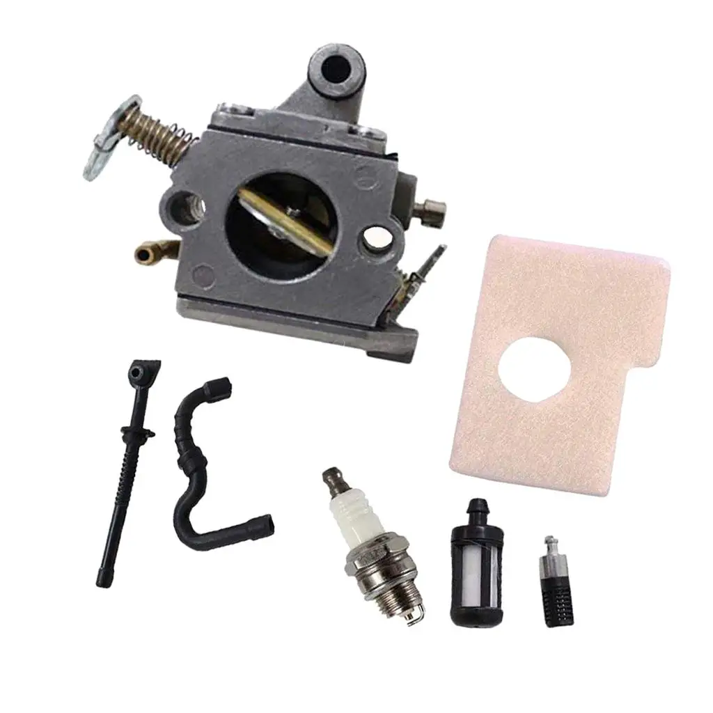 

Carburetor with Fuel Oil Filter Kit for MS170 MS180 017 018 Carb