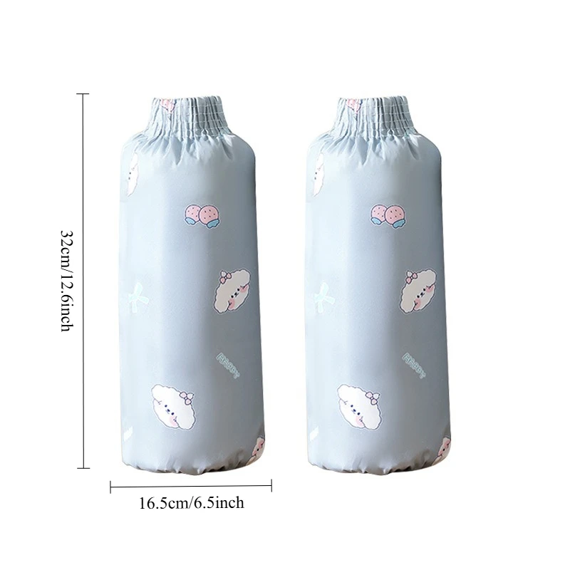 漫画防水防汚スリーブキッチン作業オフィス家事かわいい大人のスリーブ防水スリーブカバー