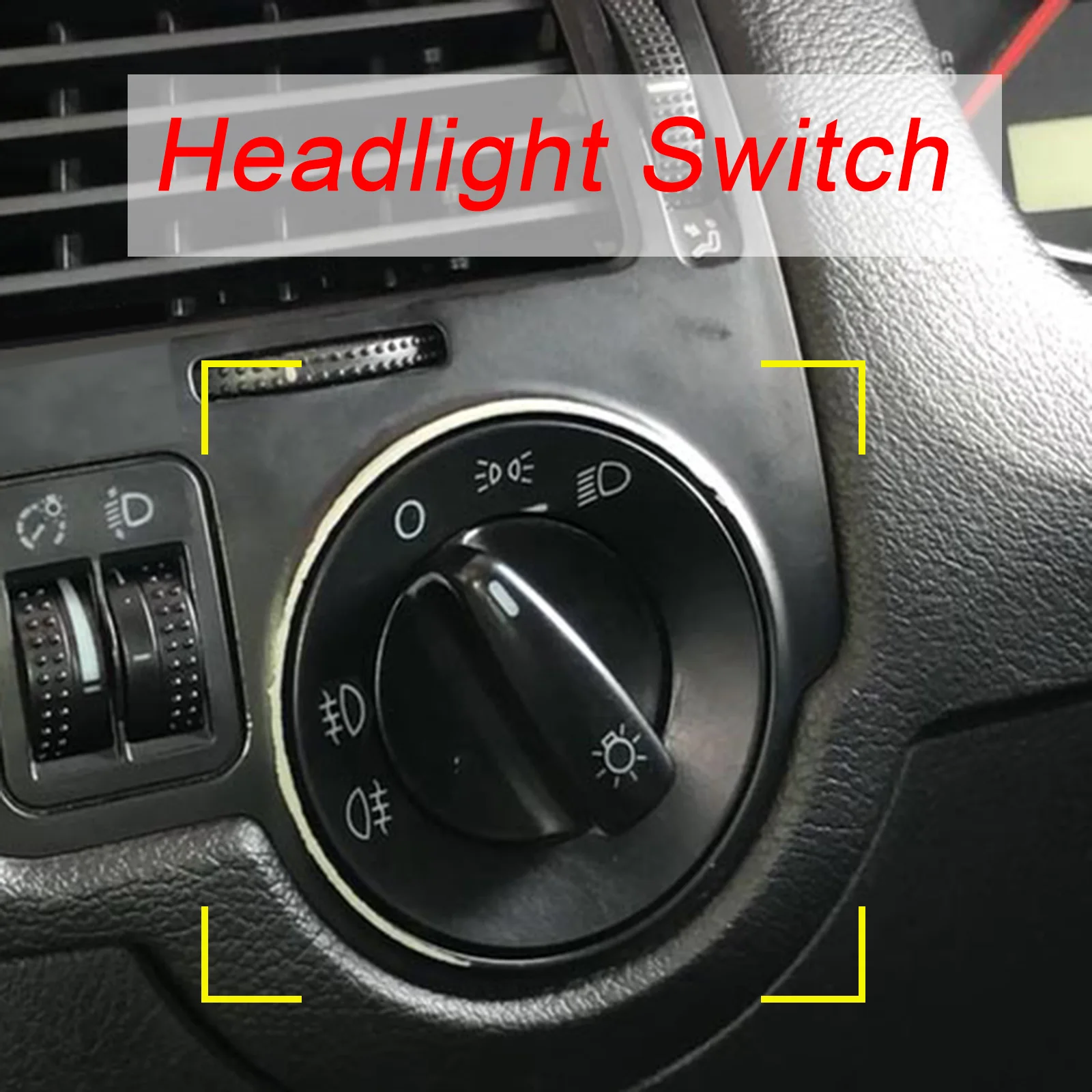 Headlight Switch Fog Lamp For VW Transporter T5 Jetta Bora Passat B5 Beetle Polo Sharan Lupo 2003 2004 2005 2006 2007 2008 2009