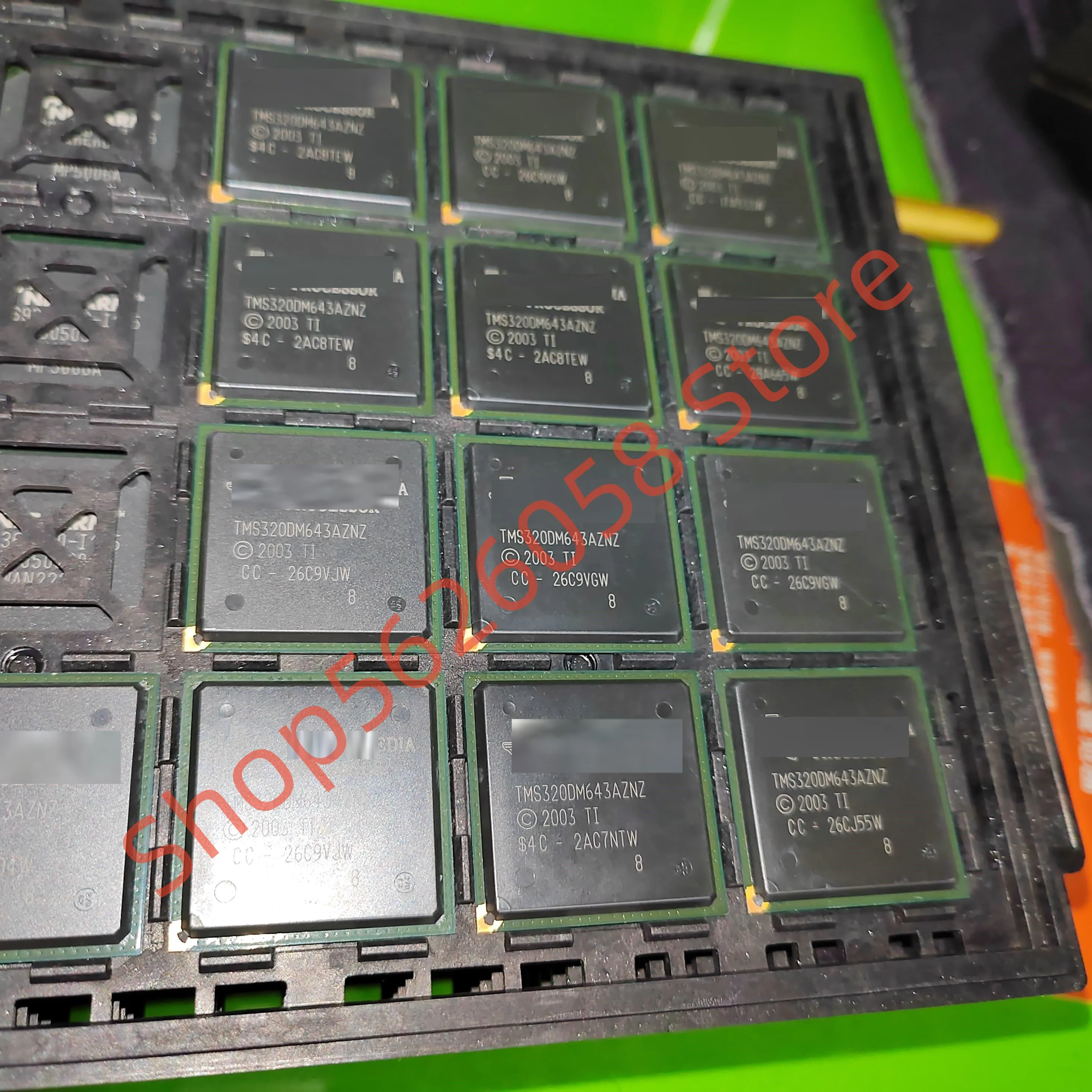 

TMS320DM643AZNZ6 1 шт./лот BGA оригинальный и аутентичный, бесплатная доставка