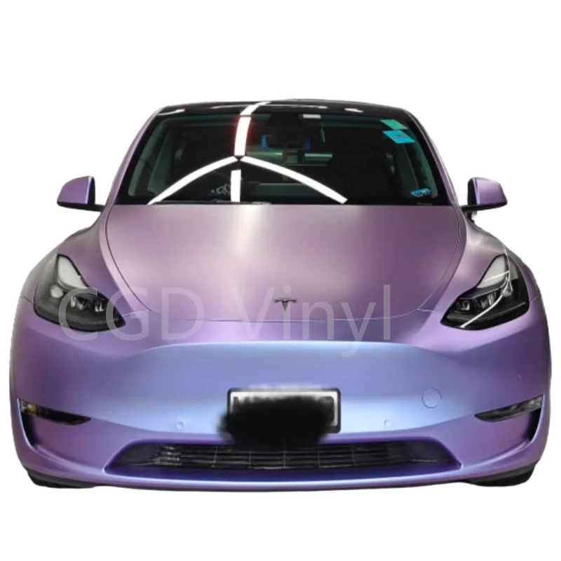 

Color: PPF matte chameleon purple TPUPPF film paint protective film coating anti-yellowing self-healing heat repair 1.5*15M