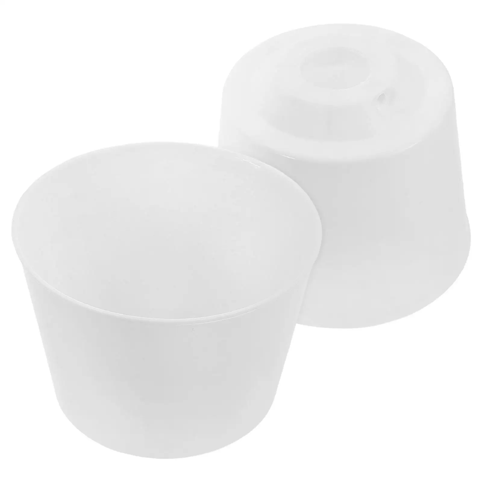 

2 Pcs Ceiling Fan Cup Bottom Canopy Dust Cover Decoration for Fans Bathroom Vent