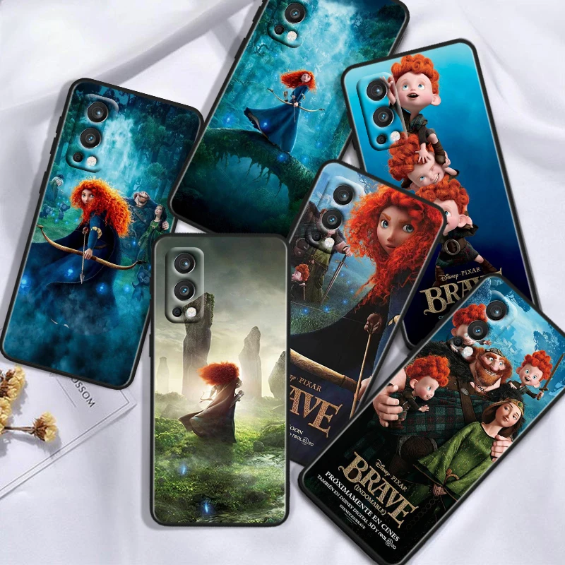 

Disney The Brave Merida For OnePlus 11 10T 10R 9R 8T 7T Nord N300 N200 N100 2T CE2 Lite N20 N10 Pro Black Soft Phone Case