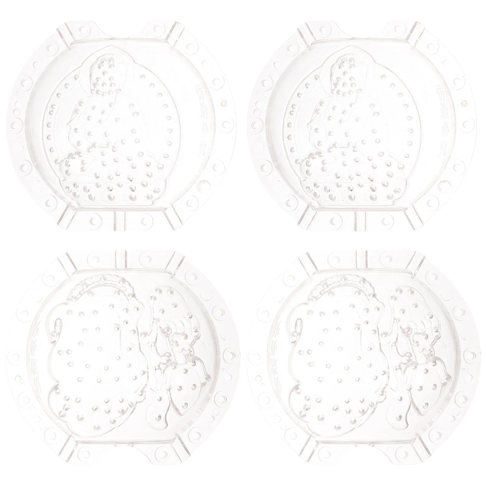 

2 шт. прозрачные формы для выращивания фруктов и овощей в виде Будды, для дыни, женьшеня, тыквы, садовый инструмент для DIY