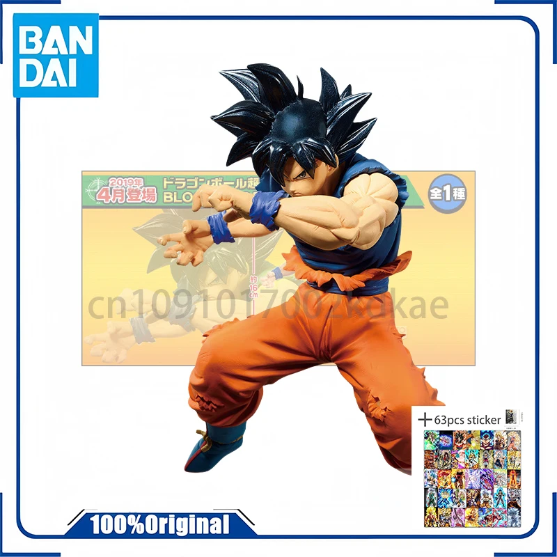 Original Bandai Dragon Ball Super BOS Special II SON GOKOU Anime modelo de figuras de acción decorar adornos colecciones de juguetes regalo
