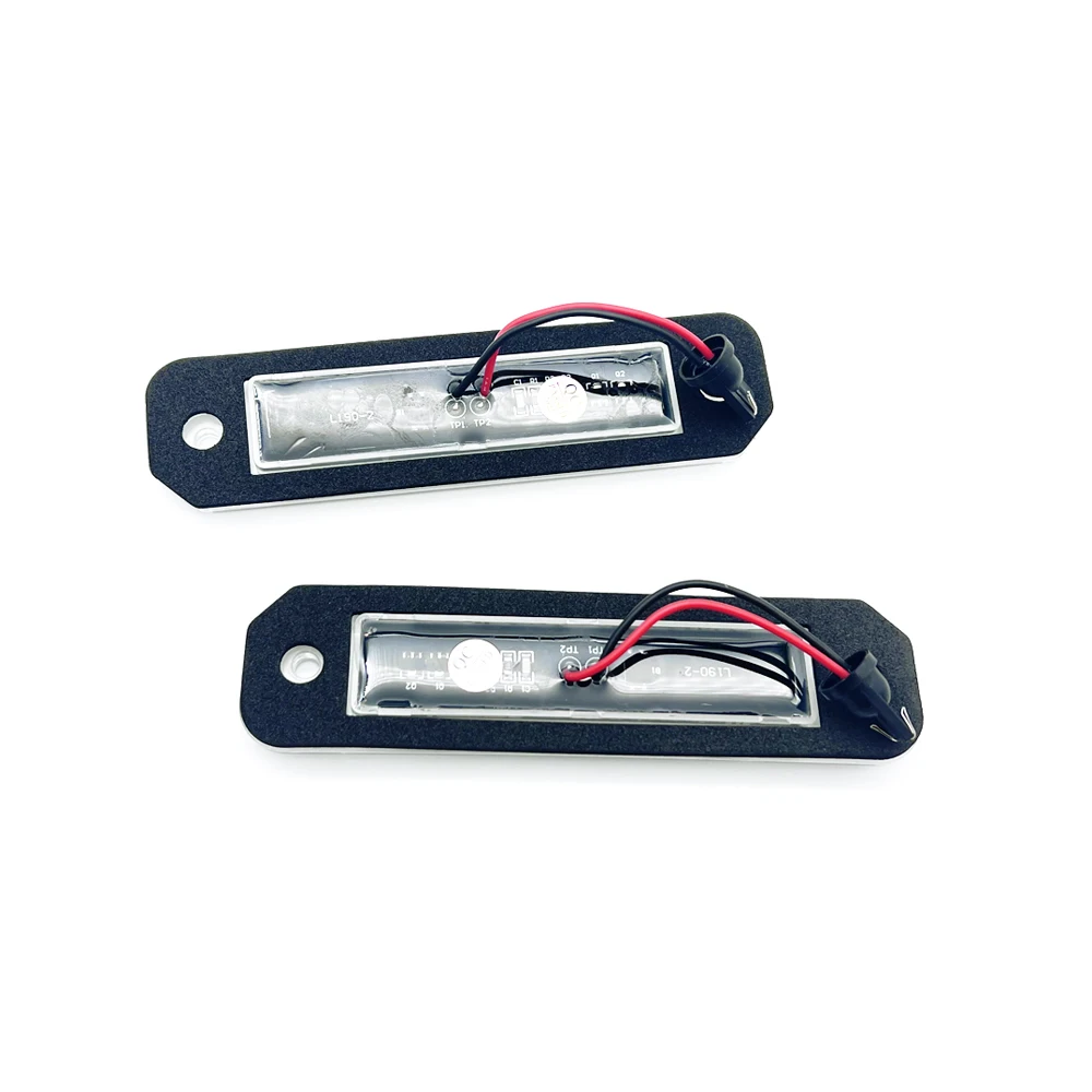 2Pcs For Honda Civic EJ EG EK Coupe/Hatchback/Sedan CR-X Del Sol Integra SJ White LED Number License Plate Lights