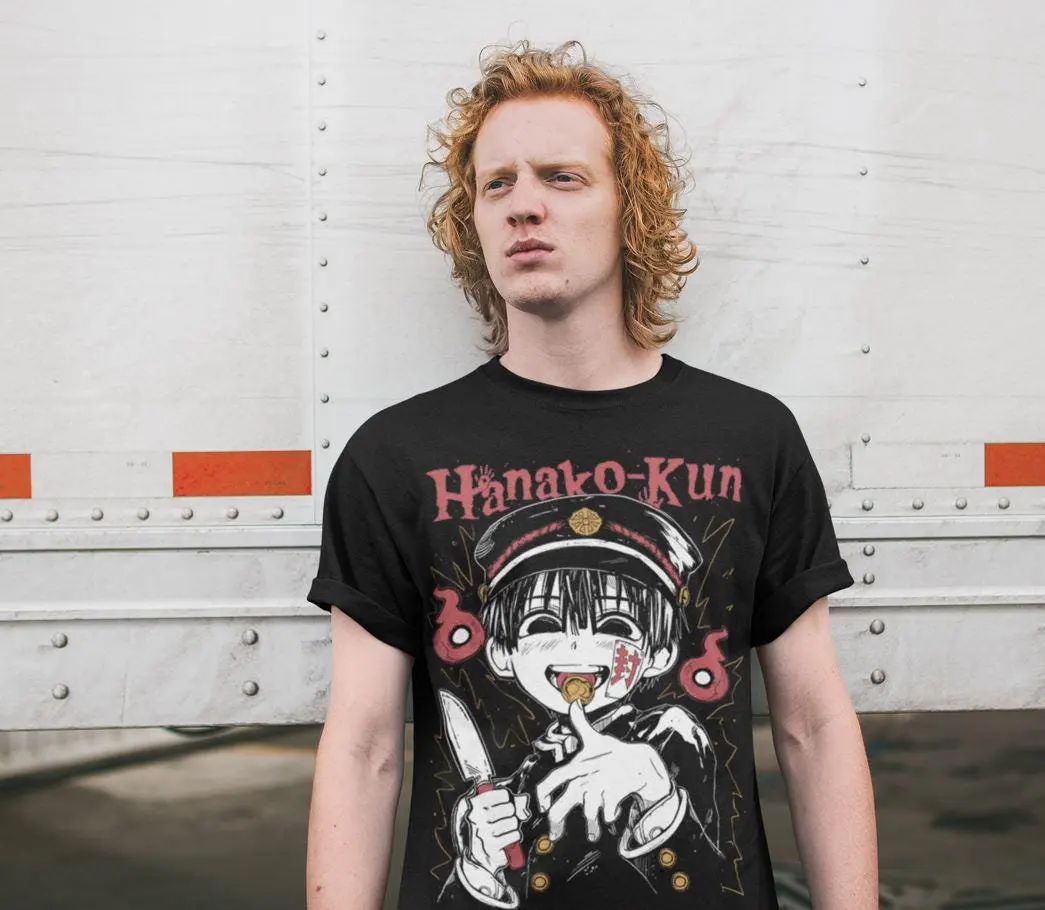 قميص Hanako Kun Yashiro Nene Manga قميص المرحاض ملزمة Hanako Kun قميص أنيمي قميص Hanako قميص Tbhk