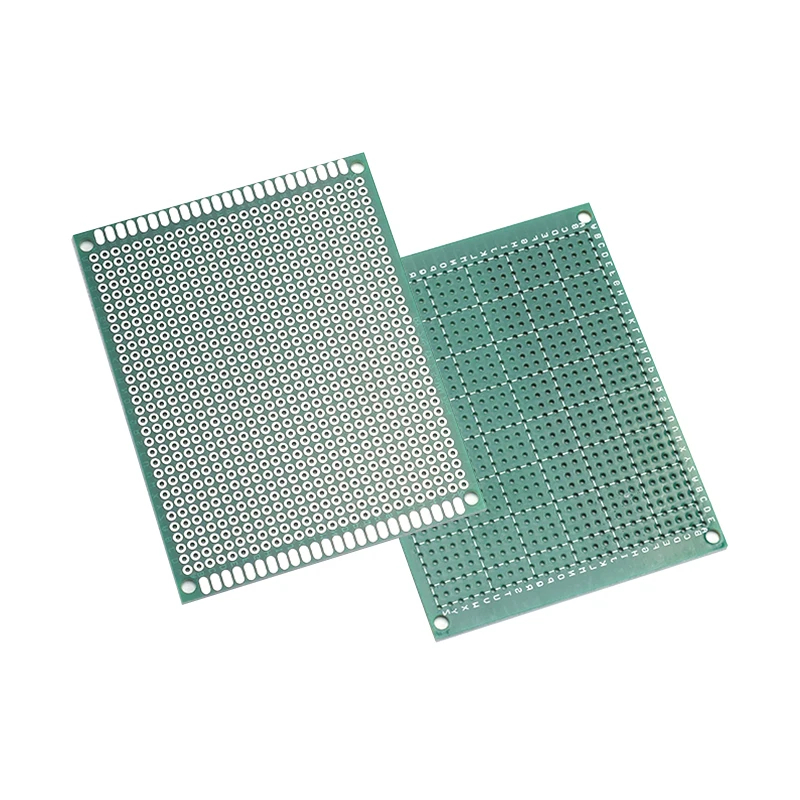 2 Stück Universelle Einseitige Leiterplatte 7*9cm 2,54mm Rastermaß Unvollendetes DIY Elektronisches Bauteil – Detail 2