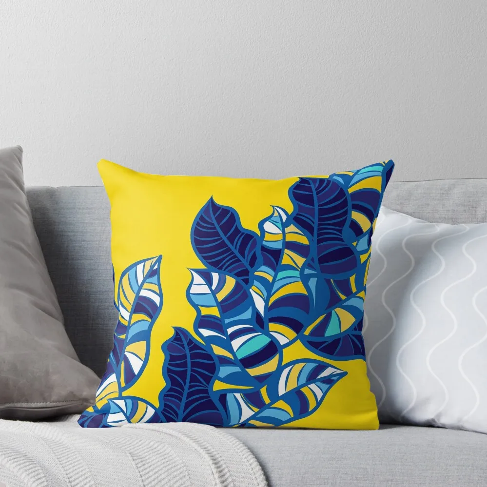 

Pop foliage on Yellow Throw Pillow Christmas s Covers Christmas Pillowcase Plaid Sofa pillow