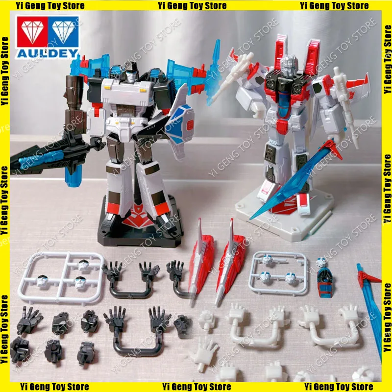

Transformation Auldey AEE Series SG Starscream Action Figures Toy 800225 800226 1/43 Scale Model Set Birthday Boy Gift