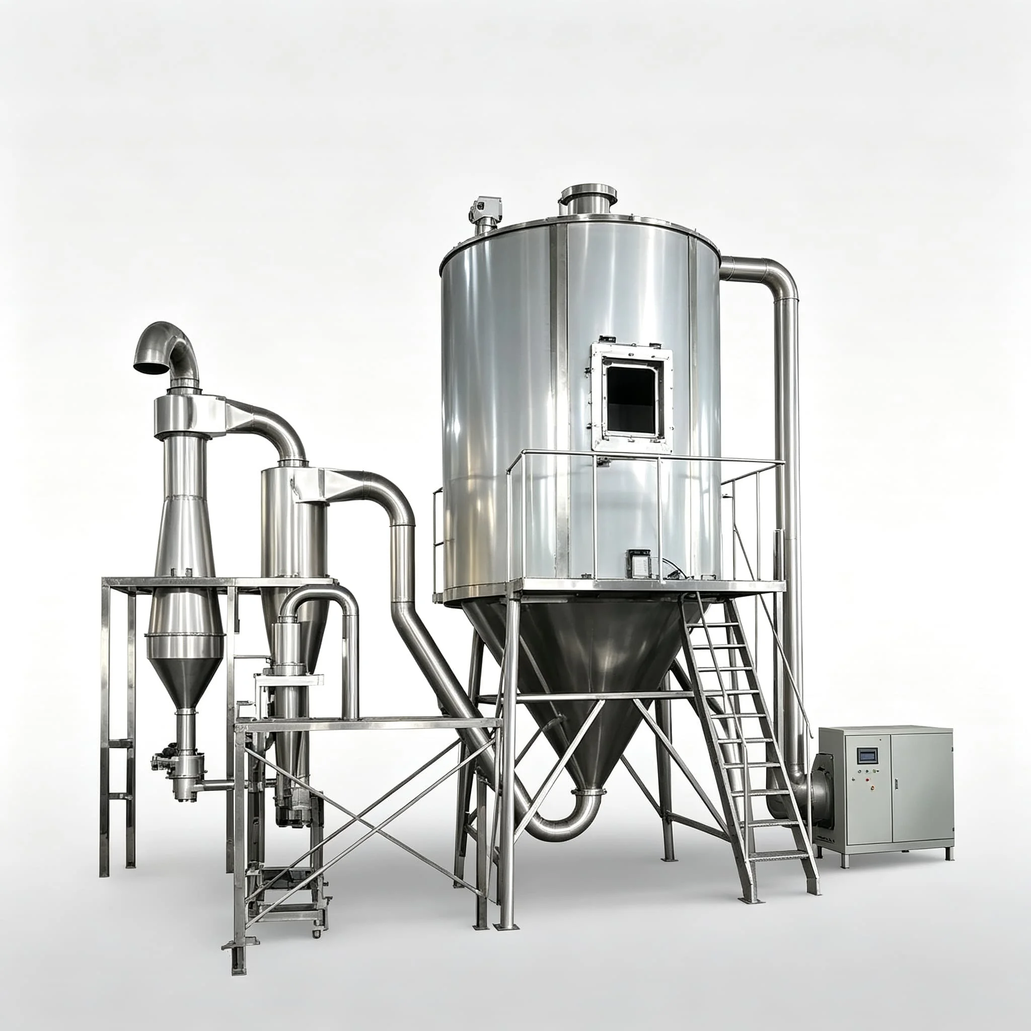 Detergent Powder Spray Drying Machine Ceramic Material Spray Dryer Customizable