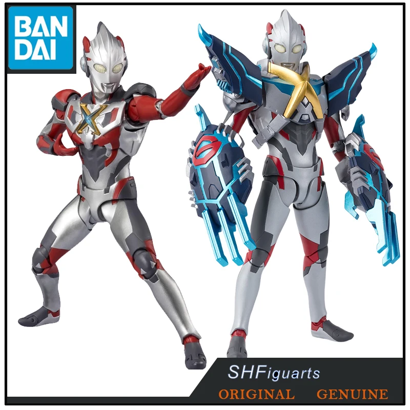 

Bandai Original SHF ULTRAMAN X NEW GENERATION STARS /GOMORA ARMOR SET Anime Figure Toys for Boys Girl Kids Gift Model Ornaments