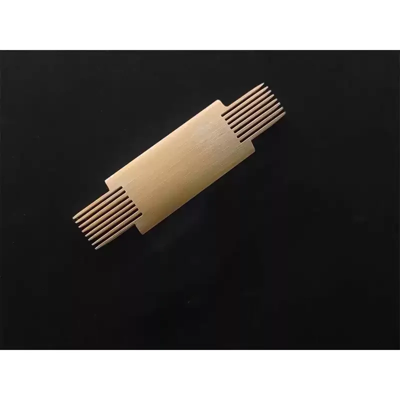 Handmade Weaving Accessories,Bamboo Shuttle & Beater for Kesi Loom,Traditional Chinese Silk Weaving Tools