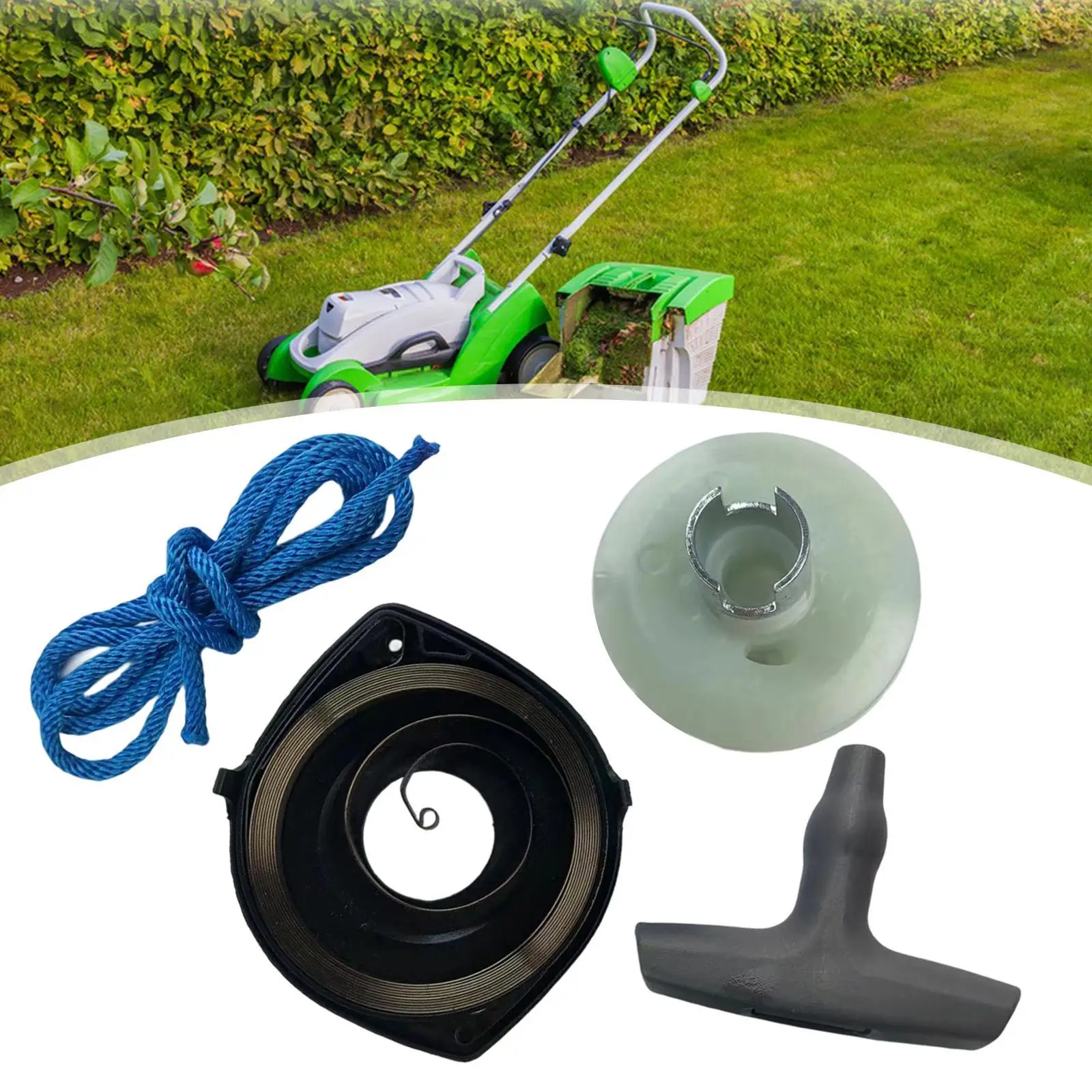 

Rewind Spring Replaces H450 Chainsaw Parts Chainsaw Replacement Part Recoil Starter Pulley Kit Pulley Spring Kit Pawl Repair Kit