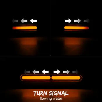 三合一摩托車LED尾燈,紅+黃後煞車燈附方向燈和日行燈,適用於摩托車、越野摩托車、沙灘車、多用途車。 8 最佳銷售 摩托車LED尾燈 - №4