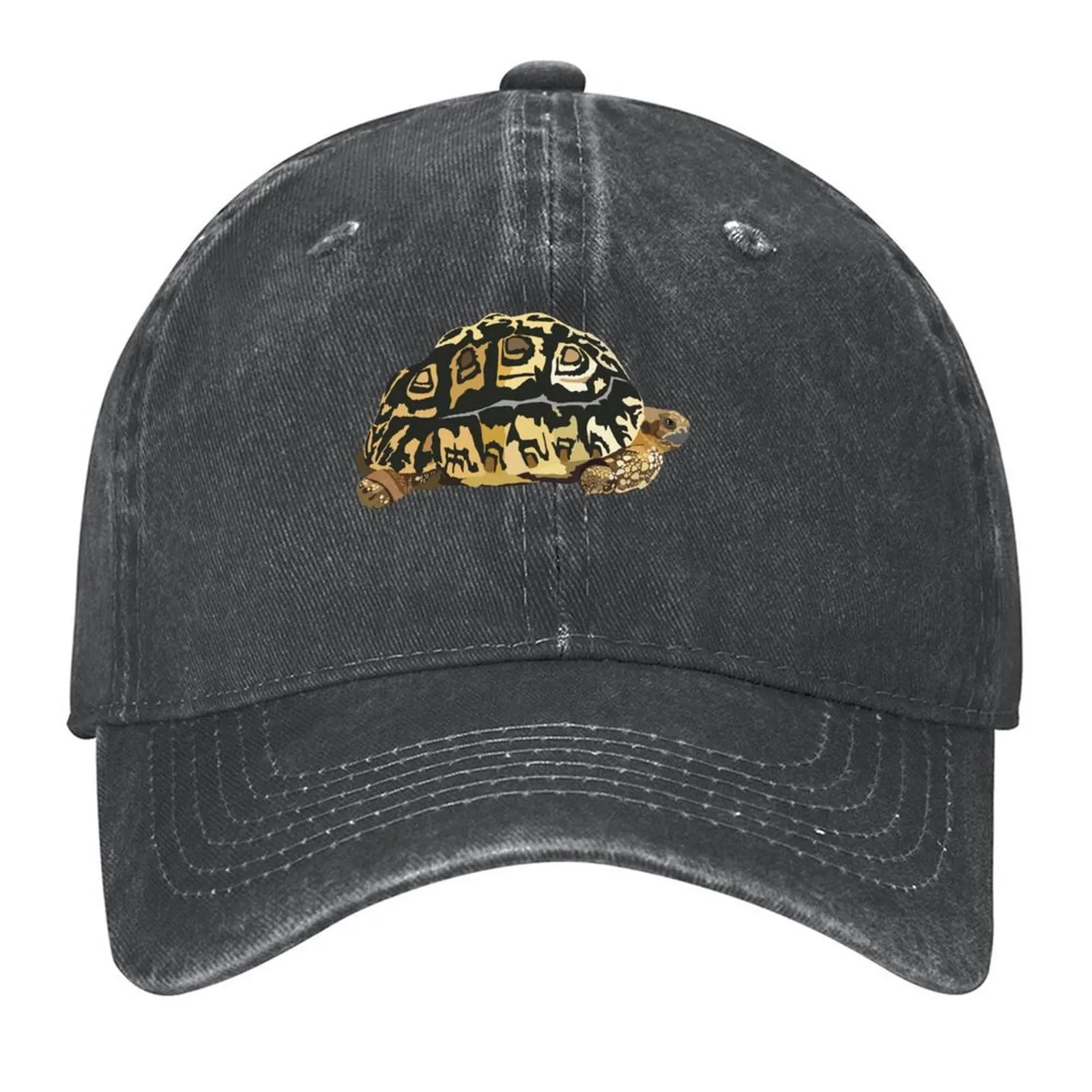 

L is for Leopard Tortoise Baseball Cap Rugby Trucker Hat hats for men golf hat genuine Women Hats Men's