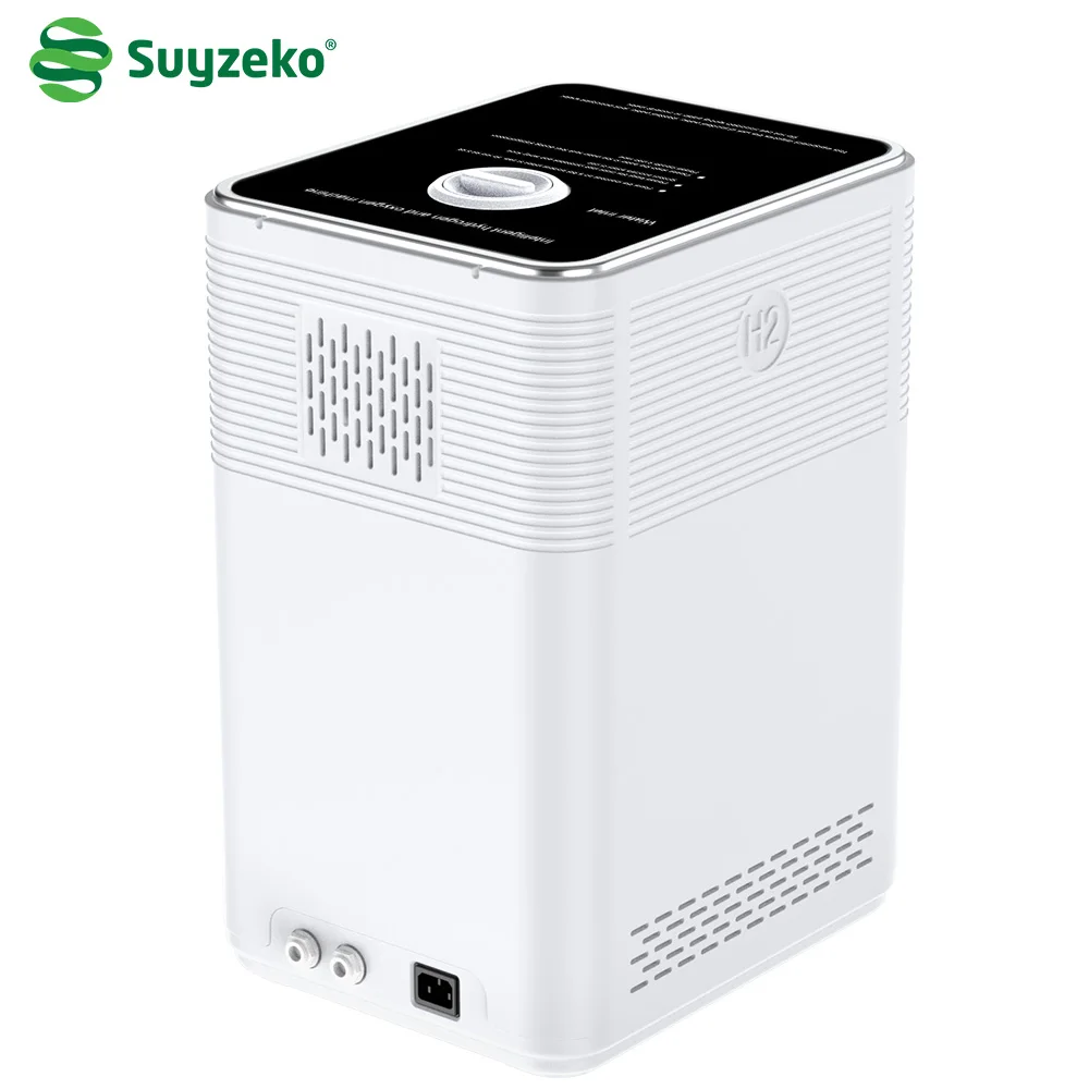 Suyzeko 1500ML Hydrogen Water Generator Hydrogen Inhalation Machine Ionizer 99.99% H2 Molecular Inhaler Relaxation therapy 2024