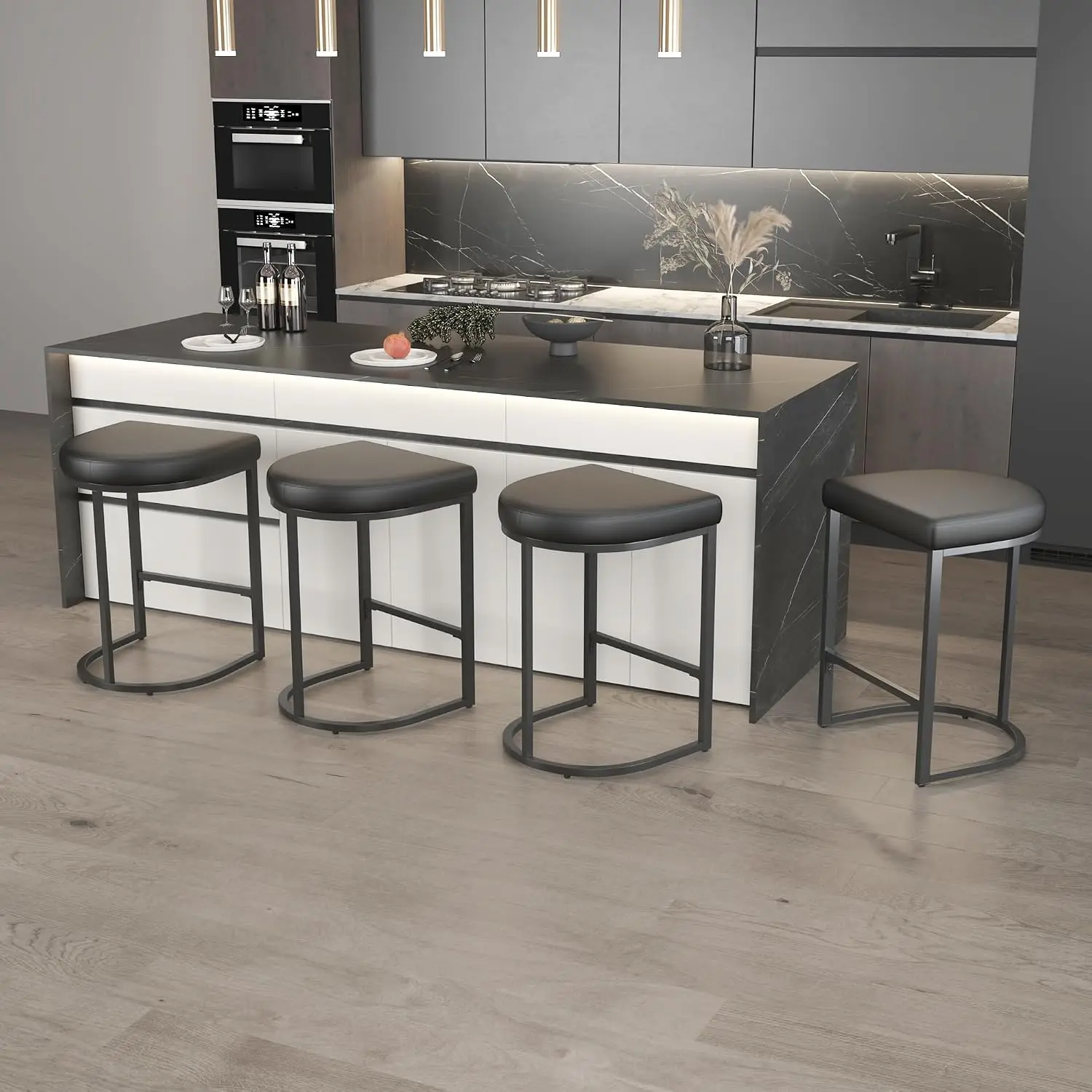 Counter Height Bar Stools Set of 2, 26